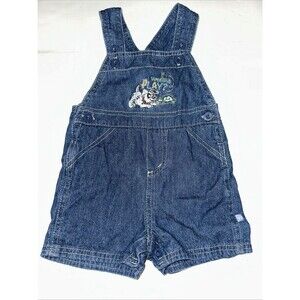 Vintage Disney Baby 101 Dalmatians 3-6m Wanna Play? Embroidered Denim